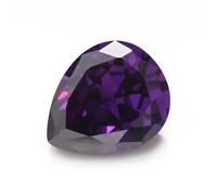 2 x 3 - 13 x 18 mm corte pera suelta CZ piedra 5A varios colores circonita cúbica gemas sintéticas para joyería, 2x3mm 50pcs, Circonita cúbica