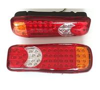 2 x 46 ledes Stop trasera (12 V para Truck Camper Trailer camión Chassis Volquete Caravan Camiones 350 mm