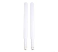 2 x 4G LTE 5 dBi para antena exterior SMA, para Huawei B525 B535 B880 router - 698 - 2700 MHz, 19 cm (blanco)