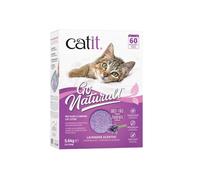 2 x 5.6 Catit Go Natura! Arena Cárcasa Guisante Lavanda para gatos ¡Pack Ahorro!