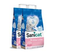 2 x 5 L Sanicat Kitten Arena Superabsorbente para gatitos ¡Pack ahorro!