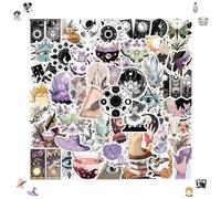 2 X 50 Calcomanías de Bruja Bohemia, Pegatinas de Bruja Vintage, Impermeable Vinilo Aesthetic Stickers para Ordenador Portátil, Bicicleta, MonopatíN, Maleta, Decoración Fresca para Adolescentes