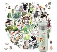 2 x 50 Pegatinas de Bruja de Anime, Pegatinas De Graffiti De Brujas, Esthetic Bruja Del Bosque Pegatina, Pegatina de Vinilo Impermeables para Portátiles, Guitarra, Álbumes de Recortes, Maleta