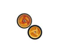 2 x 53T Lawn Mower Wheels for Husqvarna, Electrolux, McCulloch, Rally & More - Replacement Drive Wheels