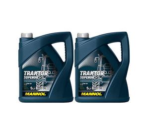 2 x 5L Mannol Tractor superoil API CD/Universal de aceite para vehículos Antiguos