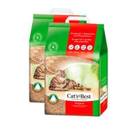2 x 8.6 kg Cat's Best Original Lecho Vegetal para gatos ¡Pack ahorro!