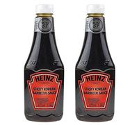 2 x 875 ml pegajoso coreano barbacoa salsa carne parrilla barbacoa condimento marinado