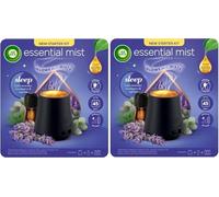 2 x Air Wick - Kit de niebla de aceite esencial, difusor y recambio - Sleep (lavanda/eucalipto/ciprés)