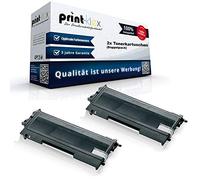 2 x alternativa Cartuchos para Brother Fax 2920 Fax 2920ml Fax 2920p Fax 2920s ProSeries TN 2000 TN2000 Black XXL doble Pack - Color Edition Serie