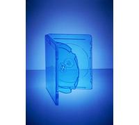 2 x Amaray azul fundas de DVD o Blu-ray con capacidad para 2 discos