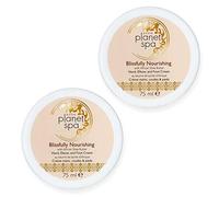 2 x Avon Planet Spa Blissfully Crema nutritiva para manos, codos y pies con crema africana de karité