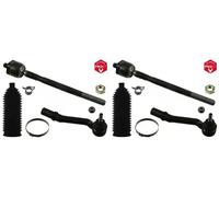 2 x barra de dirección FEBI BILSTEIN para CITROËN, PEUGEOT 1007, C2 (JM_)