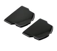 2 x batería puerta trasera cubierta caso para psp 2000 2001 3000 3001 Playstation Portable reparación Piezas de repuesto negro
