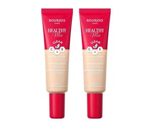 2 x Bourjois Paris Healthy Mix - Embellecedor tintado 30 ml - 003 Light Medium