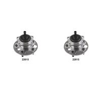 2 x Buje de rueda ASHIKA para TOYOTA AURIS, COROLLA E15