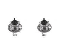 2 x Buje de rueda JAPANPARTS para TOYOTA AURIS, COROLLA E15