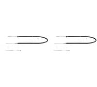 2 x Cable del freno de mano TOPRAN para VW POLO V
