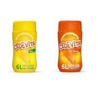 2 x Cedevita Lemon/Cedevita Orange Instant Vitamin Effervescent Powder 2 x 455 g makes 12 L of non-alcoholic juice