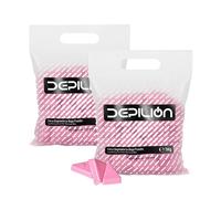 2 x Cera caliente 1kg Rosa | Cera baja fusión para depilación 1000gr | para pieles sensibles