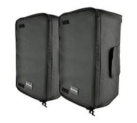 2 x Citronic - Bolsa de transporte acolchada para altavoz de 30,48 cm, se adapta a la mayoría de altavoces de 12 pulgadas