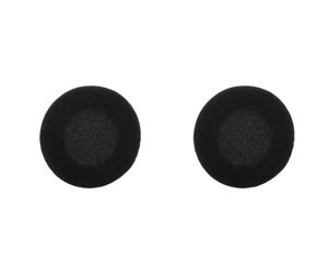 2 x Cojin de espuma Cubierta almohadilla de oreja para auriculares audifono (Negro, 50mm)