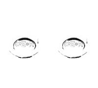 2 x cojinete cilíndrico del amortiguador GSP para RENAULT GRAND SCENIC II, 2