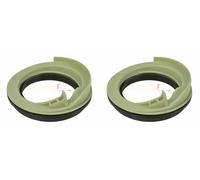 2 x cojinete cilíndrico del amortiguador METZGER para RENAULT GRAND SCENIC II,
