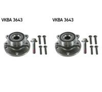 2 x cojinete de rueda SKF para AUDI, SEAT, SKODA, VW A1, A3, A3 8P, A3