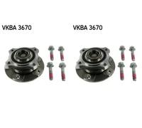 2 x cojinete de rueda SKF para BMW 5 E60, 5 E61, 6 E63, 6 E64, E60, E61