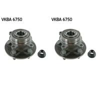 2 x cojinete de rueda SKF para LAND ROVER DISCOVERY III, DISCOVERY III,