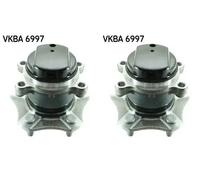 2 x cojinete de rueda SKF para NISSAN, RENAULT KOLEOS, QASHQAI, QASHQAI I