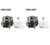 2 x cojinete de rueda SKF para SUBARU BRZ (ZC6), FORESTER II, FORESTER III