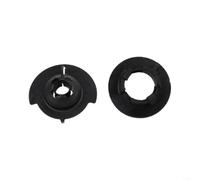 2 x Cojinete de suspensión trasera para Ford Fiesta 2009-2018 EcoSport 2013-2018 Reemplazo para 8V515793AD 1746658 CN155599BA D65128012 Amortiguador Cojín Negro Plástico