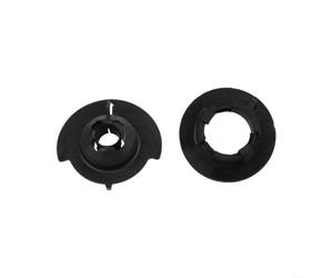 2 x Cojinete de suspensión trasera para Ford Fiesta 2009-2018 EcoSport 2013-2018 Reemplazo para 8V515793AD 1746658 CN155599BA D65128012 Amortiguador Cojín Negro Plástico
