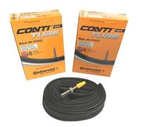 Continental Race Tube 28" Cámara de Aire, Unisex-Adult, Negro, [20-622->25-630]
