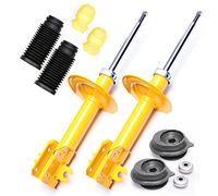 2 x Deporte de amortiguadores presión de gas - Amortiguador Delantero + dom Almacenamiento + Protector de polvo - FIAT PUNTO 188