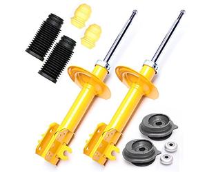 2 x Deporte de amortiguadores presión de gas - Amortiguador Delantero + dom Almacenamiento + Protector de polvo - FIAT PUNTO 188