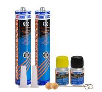 2 x DINITROL 500 WINDSCREEN FITTING KIT BONDING ADHESIVE GLUE SEALANT GLASS OEM