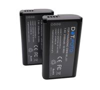 2 x Dot.Foto DMW-BLJ31 Premium 7.4v / 3100mAh Batería Recargable para Panasonic Lumix DC-S1, DC-S1R