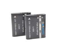 2 x Dot.Foto LI-92B Premium 3.6v / 1350mAh Batería Recargable para Olympus Tough TG-6, TG-5, TG-4, TG-3, TG-2, TG1 / XZ-2 / DS-2600, DS-9000, DS-9500 / para OM System TG-7