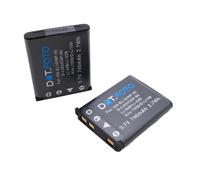 2 x Dot.Foto NP-45, NP-45a, NP-45s Premium 3.7v / 740mAh Batería Recargable para Fujifilm INSTAX Mini 90 FinePix XP50 XP60 XP70 XP80 XP90 XP120 XP130 XP140 T350 T360 T400 T500 T510 T550 JX500 JX520
