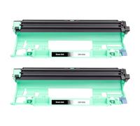 2 x DR1050 DR-1050 Tambor compatible para Brother DR1050 TN-1050 Tóner para MFC-1910W DCP-1610W DCP-1612W DCP-1510 MFC-1810 HL-1110 HL-1210W DCP-1512 HL-1212W HL-1212W HL-1212W HL-1810 HL-1210W 112 cm
