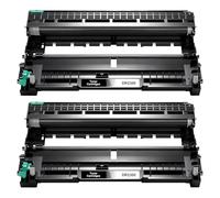 2 x DR2300 DR-2300 Tambor compatible para Brother DR-2300 Tambor para TN2320 Toner para MFC-L2700DN L2700DW L2740DW L2720DW HL-L2300D L2365DW L2360DN L2340DW DCP-L255DW 00D L2 520DW L2540DW
