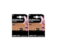 2 x Duracell 28L A544 2CR11108 con litio (2 blísters de 1 batería) 2 pilas