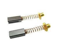 2 x Escobillas de carbón carbón motor para presupuesto Máquina de coser tamaño 5 x 4 x 11 mm