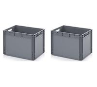2 x Euro bandeja 60 x 40 x 42 Incluye ZOLLSTOCK "* 2 unidades