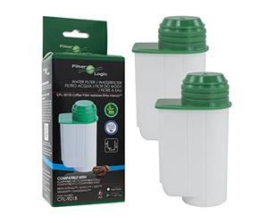 2 x FilterLogic CFL-901B - Filtro de agua reemplaza el cartucho BRITA Intenza TCZ7003 - TCZ7033 - TZ70003-575491 - 467873 para Bosch/Siemens/Neff/Gaggenau Cafetera automática - Máquina de café