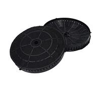 2 x filtro de carbón activado para Whirlpool 484000008824 Ikea Nyttig FIL 440 Elica CFC0038668 campana extractora