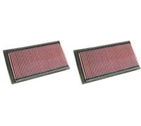 2 x filtroo de aire K&N Filters para BMW 7 E38, X3 E53