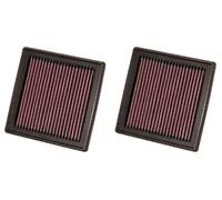2 x filtroo de aire K&N Filters para FIAT, INFIremacheI, NISSAN, SUZUKI 350Z